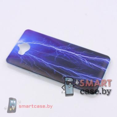 Силиконовый чехол для Huawei Y5 (2017) (молния)