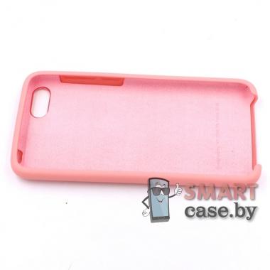 Чехол Silicone Cover для Huawei Y5 Prime 2018, Honor 7A силиконовый матовый (тёмно-розовый)