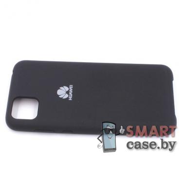 Силиконовый чехол Silicone Cover для Huawei Y5P / Honor 9S (Чёрный)