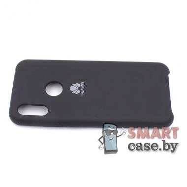Силиконовый чехол Silicone Cover для Huawei Y6 2019 (Чёрный)