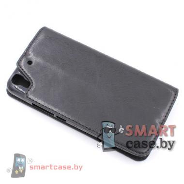 Чехол - книжка для Huawei Ascend Y6 PU-кожа (черный)