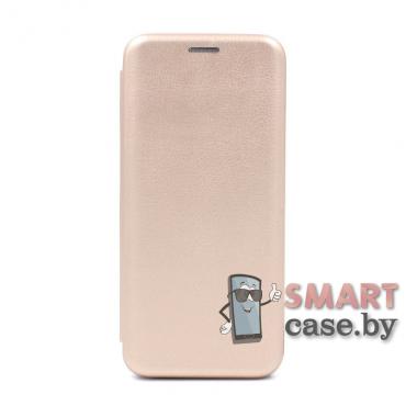 Чехол-книжка для Huawei Y7 (2019) PU-кожа (Золотой)