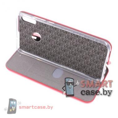Чехол-книга для Huawei P Smart 2019 PU-кожа (красный)