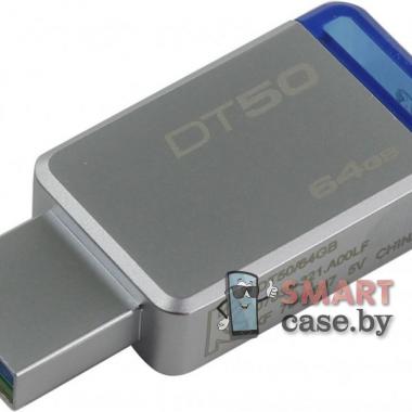 Карта памяти Kingston USB 64GB 10 class (синяя)