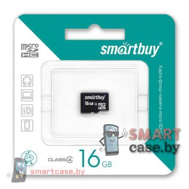 Карта памяти MicroSD SmartBuy 16GB 10 class