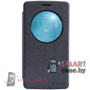 Чехол для LG G3 S (mini, Beat) Nillkin с активным окошком Quick Circle (Черный)