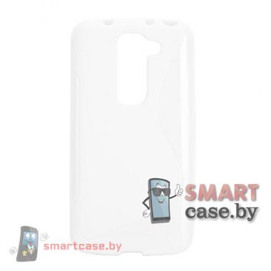 Чехол силиконовый для LG G2 mini S-shape (Прозрачный)