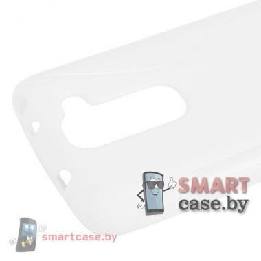 Чехол силиконовый для LG G2 mini S-shape (Прозрачный)