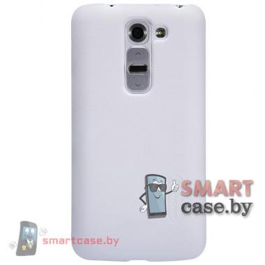 Чехол накладка + пленка для LG G2 mini Nillkin (Белый)