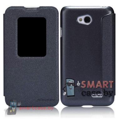 Чехол для LG L70 (D320) с окном Nillkin (Черный)
