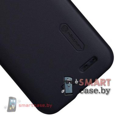 Чехол накладка + пленка для LG L90 D410 Nillkin (Черный)