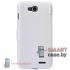 Чехол для LG L90 с окном Nillkin (Белый)