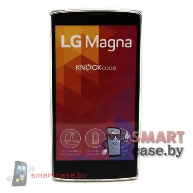 Чехол для LG Magna ультратонкий силикон (Перышко)