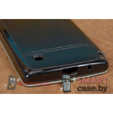 Чехол книжка для LG Spirit с окошком Boostar (черный)