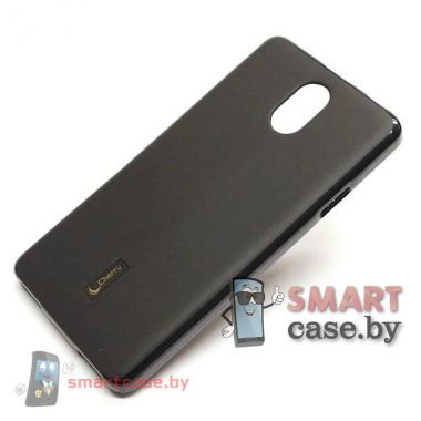 Чехол для Lenovo Vibe P1M силиконовый Cherry (черный)