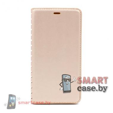 Чехол-книжка для Meizu M5 PU-кожа (Золотой)