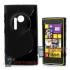 Чехол накладка для Nokia Lumia 1020 S-shape (черная)