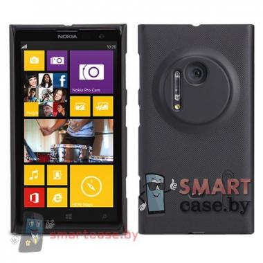 Чехол накладка + пленка для Nokia Lumia 1020 Nillkin (черный)