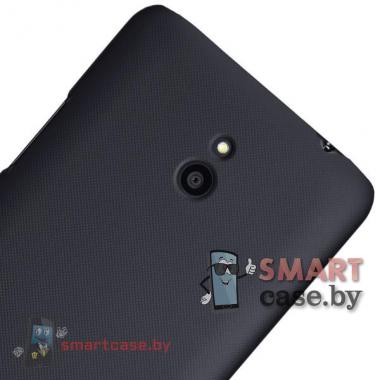 Чехол накладка + пленка для Nokia Lumia 1320 Nillkin (черный)