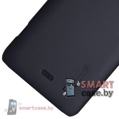 Чехол накладка + пленка для Nokia Lumia 1320 Nillkin (черный)