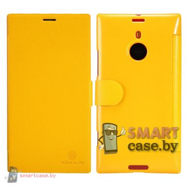 Чехол для Nokia Lumia 1520 магнитная застежка Nillkin (желтый)
