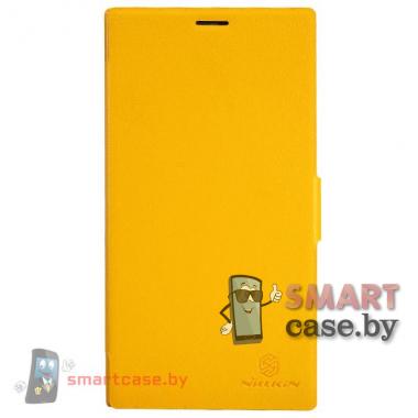 Чехол для Nokia Lumia 1520 магнитная застежка Nillkin (желтый)