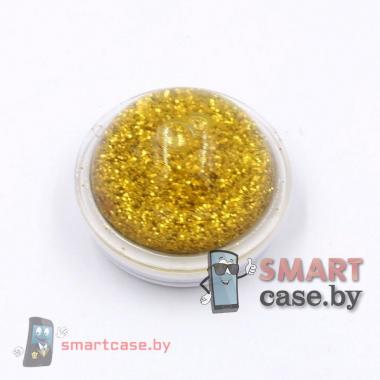 Попсокет PopSocket (Жёлтые блестки в воде)