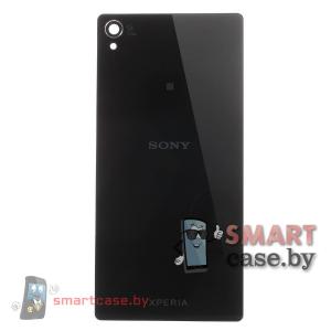 Задняя крышка, стекло для Sony Xperia Z3 OEM (Черный)