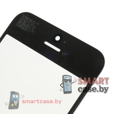 Защитное стекло дисплея iPhone 5S OEM (Черный)