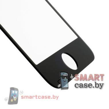 Защитное стекло дисплея iPhone 5S OEM (Черный)