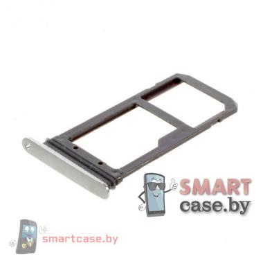 Лоток SIM (Сим карты) Samsung Galaxy S7 G930 OEM (Серебро)