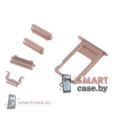 Лоток SIM + кнопки iPhone 6S Plus OEM (Розовое золото)
