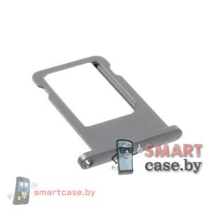 Лоток SIM-карты iPhone 6 Plus OEM (Space gray, серый)