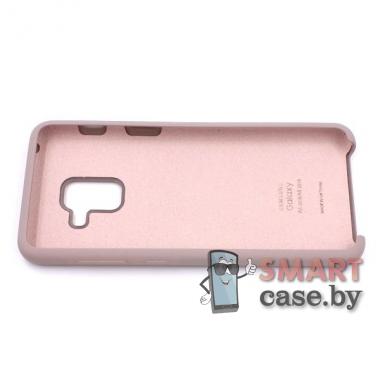 Силиконовый чехол для Samsung Galaxy A5 (2018)/A8 (2018) Silicone Cover (песочный)
