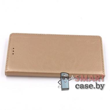 Чехол-книга для Samsung Galaxy A02 PU-кожа (Золотой)