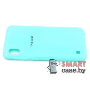 Силиконовый чехол для Samsung Galaxy A10 (Бирюзовый)