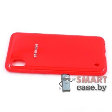 Силиконовый чехол для Samsung Galaxy A10 (Красный)