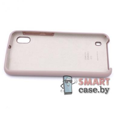 Силиконовый чехол Silicone Cover для Samsung Galaxy A10 (Песочный)