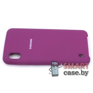 Силиконовый чехол Silicone Cover для Samsung Galaxy A10 (Сиреневый)