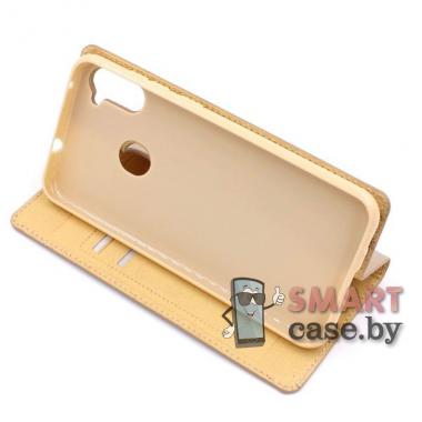 Чехол-книга Fashion Case для Samsung Galaxy A11/M11 (Золотой)