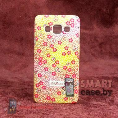 Чехол для Samsung Galaxy A3 Cath Kidston (розовый в цветы)