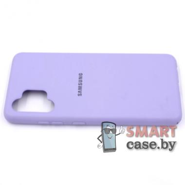 Силиконовый чехол Soft Silicone Cover для Samsung Galaxy A32 4G (Небесный)
