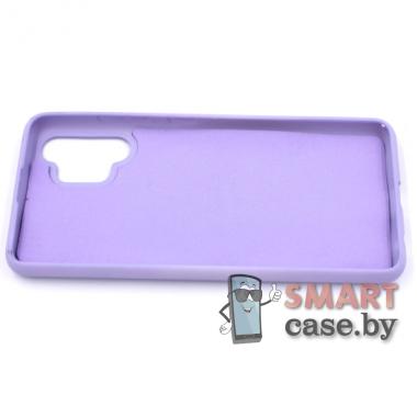 Силиконовый чехол Soft Silicone Cover для Samsung Galaxy A32 4G (Небесный)