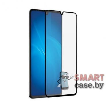 Защитное стекло для Samsung Galaxy A32 4G 9D, 9H с полной проклейкой (Чёрное)