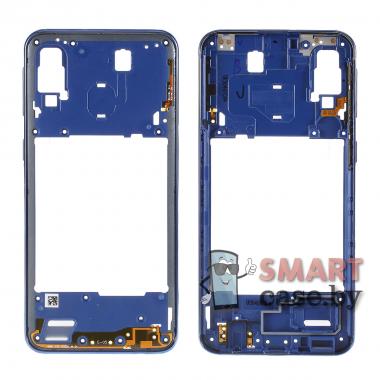 Средняя часть для Samsung Galaxy A40 OEM (Синяя)