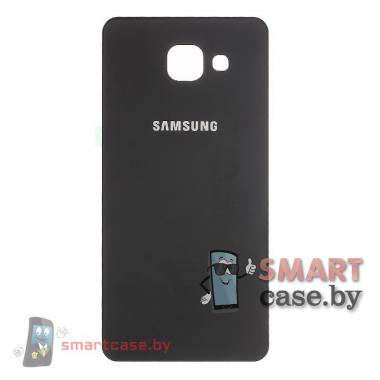 Задняя крышка (стекло) для Samsung A5 2016 (A510) OEM черная