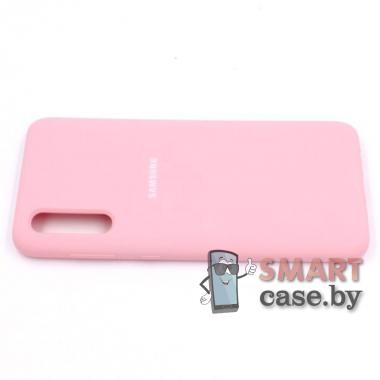 Чехол для Samsung Galaxy A50, A30s, A50s Full Silicone Cover (розовый)