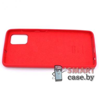 Силиконовый чехол Silicone Cover для Samsung Galaxy A51 (Бордовый)