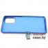 Силиконовый чехол Silicone Cover Soft-touch для Samsung Galaxy A51 (васильковый)