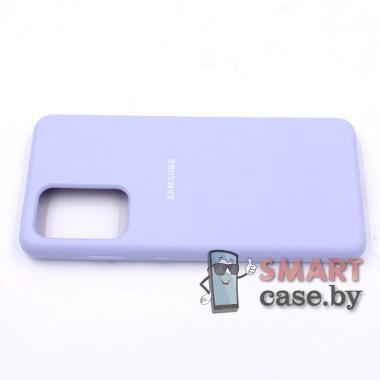Силиконовый чехол Full Silicone Cover для Samsung Galaxy A52 (Глициния)